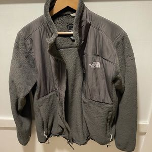 The North Face Osito Fuzzy Fleece Jacket - Women | Color: Grey | Size Large